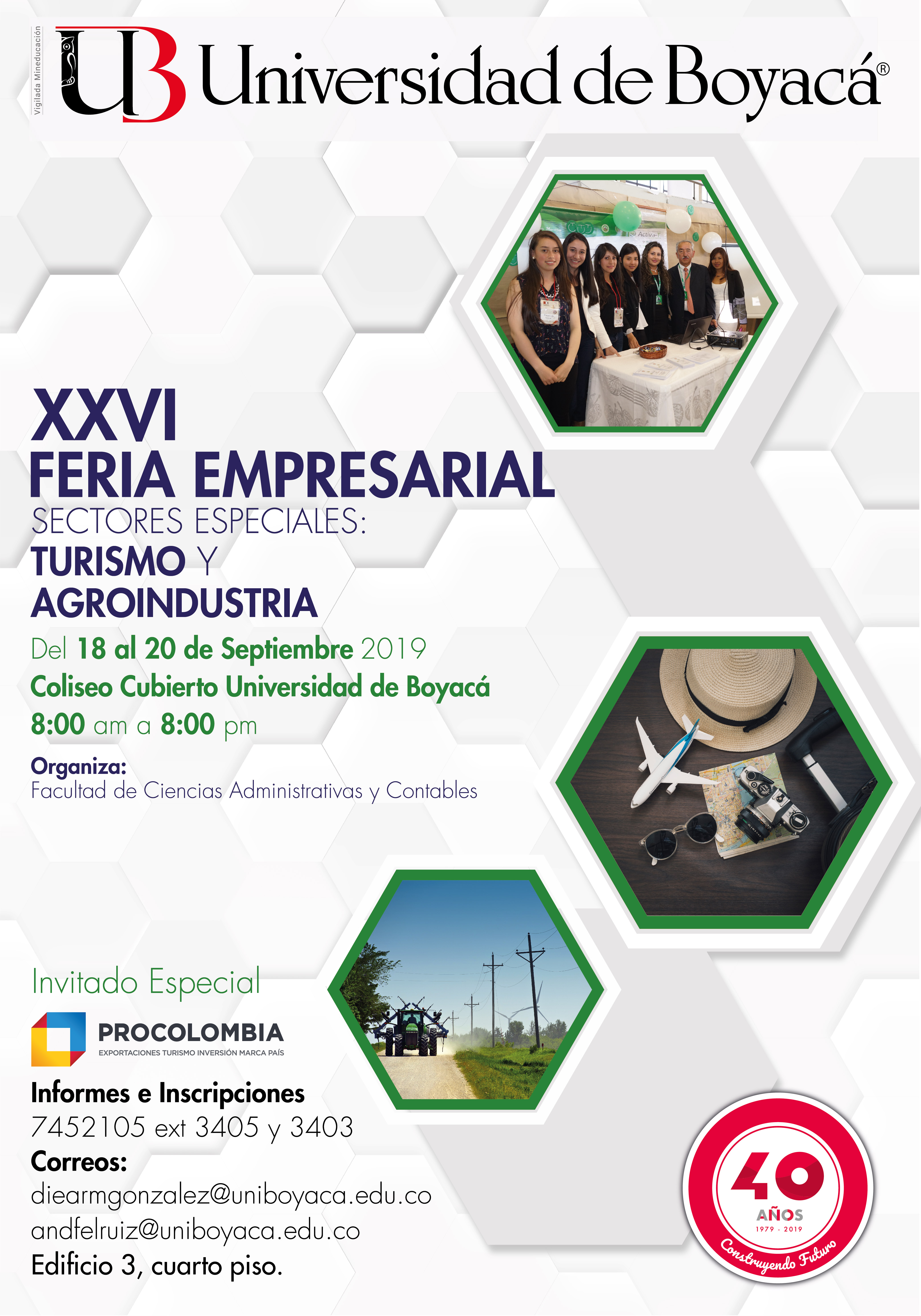 XXVI Feria Empresarial 2019 Universidad de Boyaca